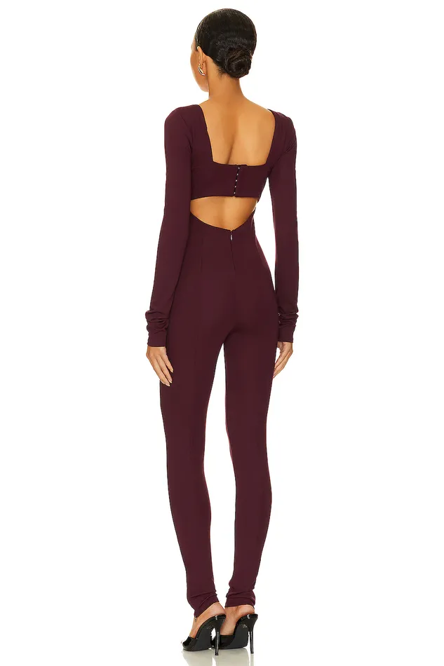 Tanya Jumpsuit Midnight Burgundy Women Lovers and Friends Jumpsuits Tanya Jumpsuit Midnight Burgundy Women Lovers and Friends Jumpsuits