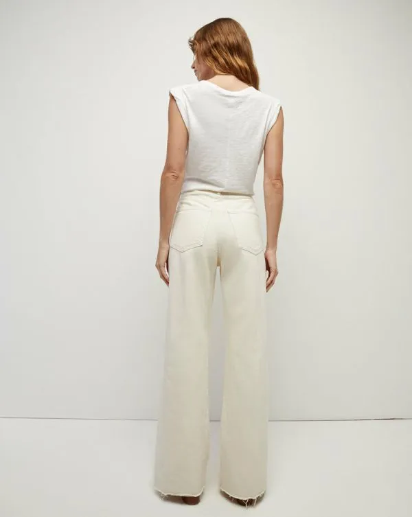 Taylor WideLeg Jean Ecru Women Veronica Beard Jeans Taylor WideLeg Jean Ecru Women Veronica Beard Jeans