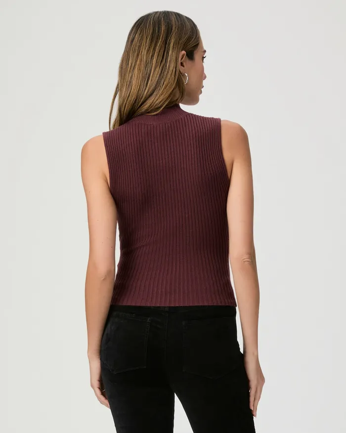 Tees and Tanks PAIGE Women Fidelia Tank 8211 Oxblood Tees and Tanks PAIGE Women Fidelia Tank 8211 Oxblood