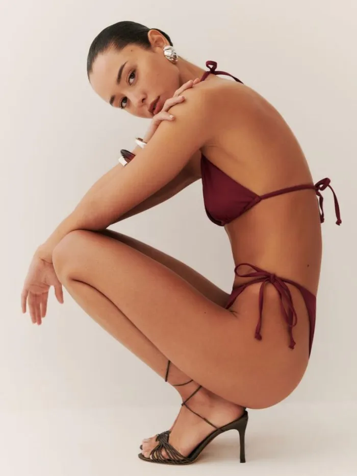 The Reformation Azores Bikini Top Nairobi 8211 Clothing