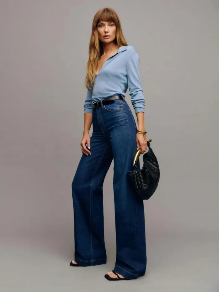 The Reformation Bex Super Stretch High Rise Wide Leg Jeans Wheeler 8211 Clothing The Reformation Bex Super Stretch High Rise Wide Leg Jeans Wheeler 8211 Clothing