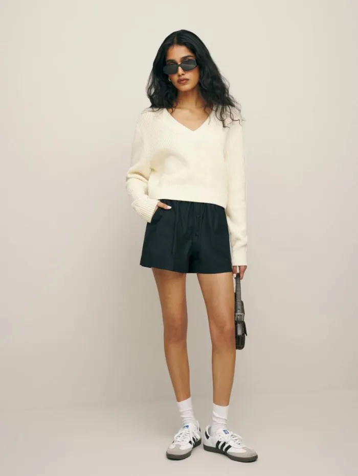 The Reformation Billy Short Black 8211 Clothing