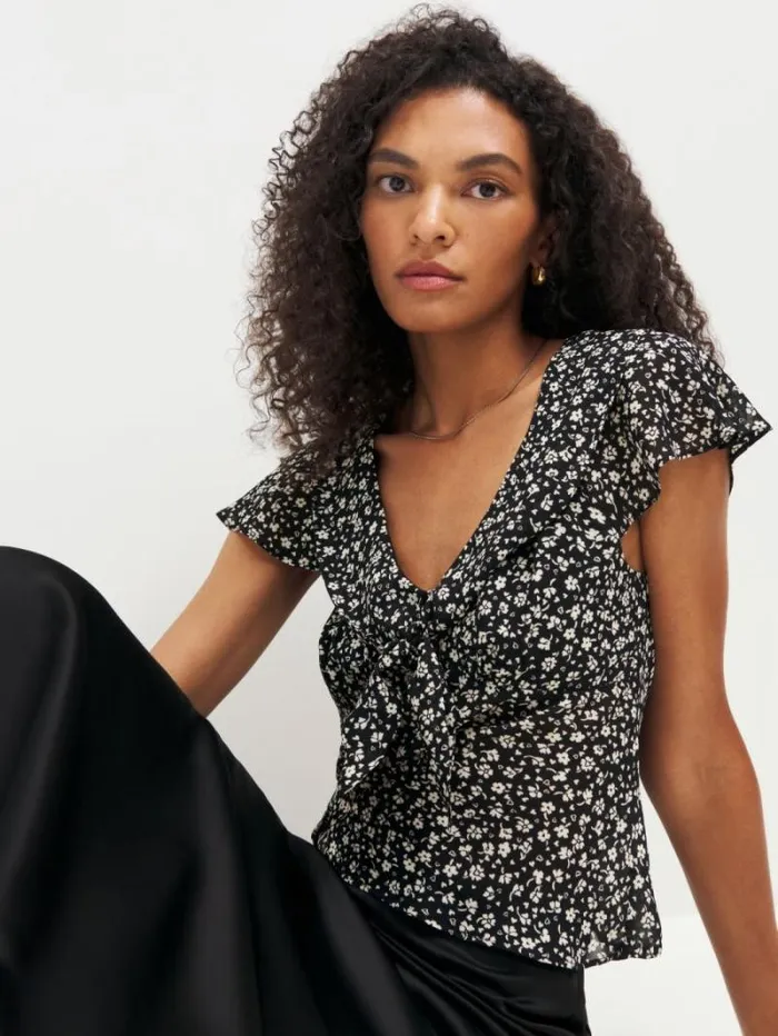The Reformation Britta Top Balboa 8211 Clothing