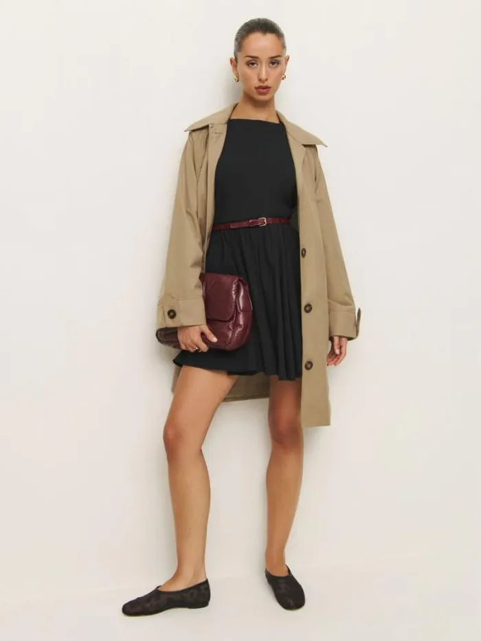 The Reformation Chimere Dress Black 8211 Clothing