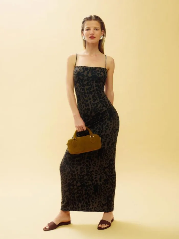 The Reformation Elise Knit Dress Tana 8211 Clothing