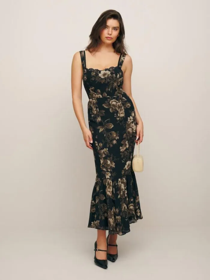 The Reformation Irisa Dress Grand Dame 8211 ClothingWeddings