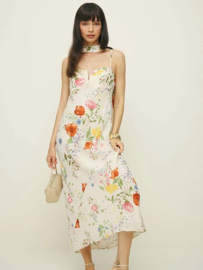 The Reformation Jimmie Dress Etude 8211 Clothing