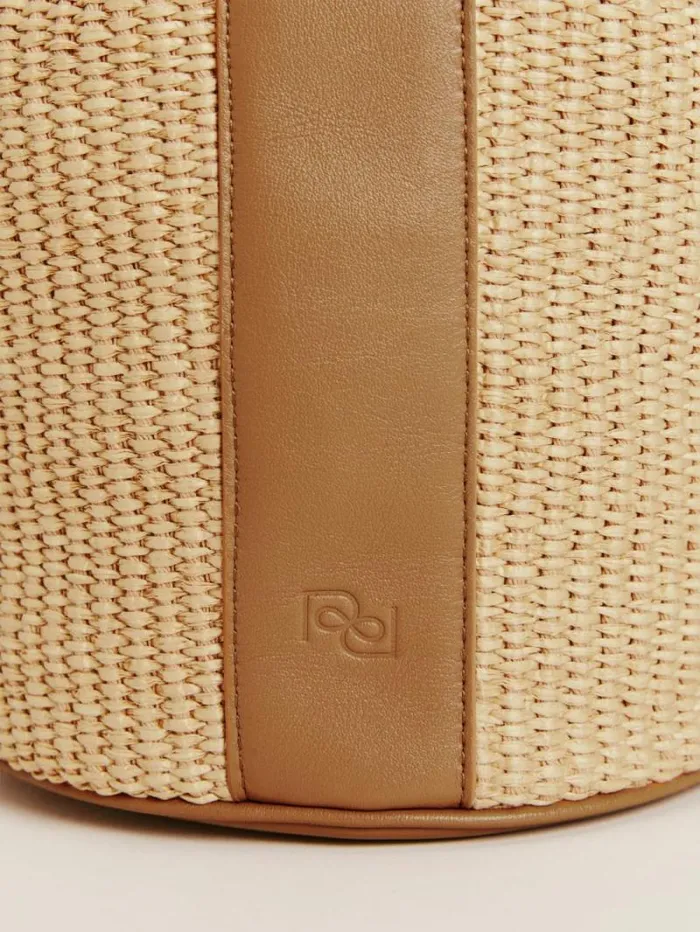 The Reformation Medium Ornellia Bucket Bag Natural 8211 Bags