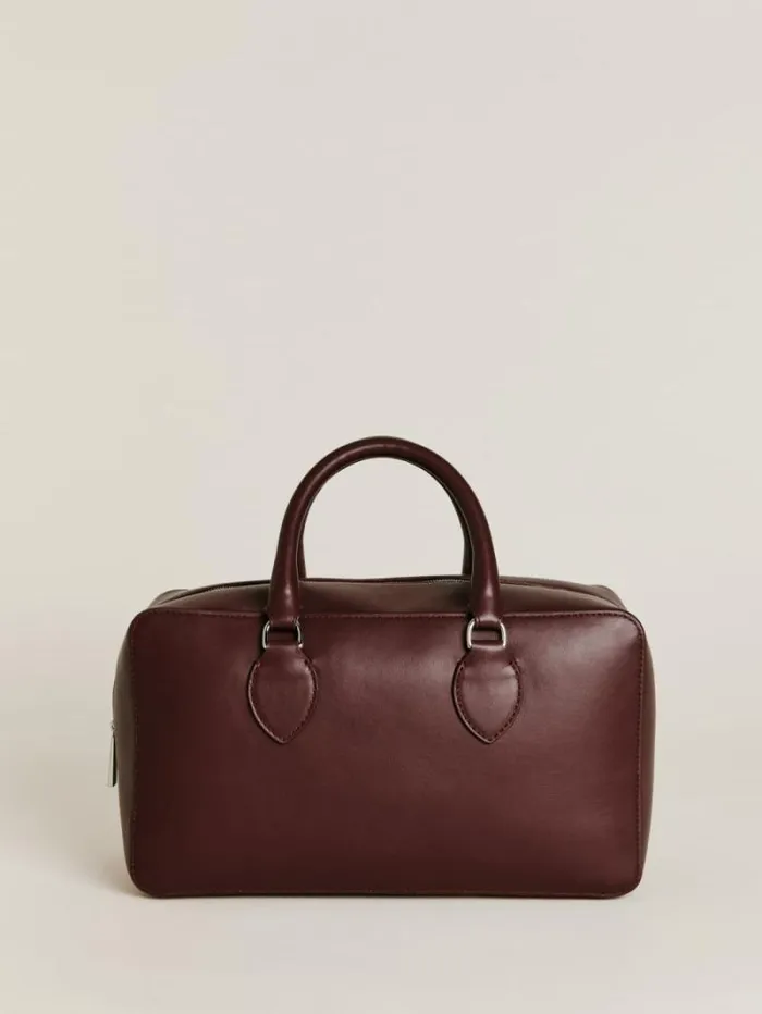 The Reformation Medium Patrizia Bag Ruby Leather 8211 Bags