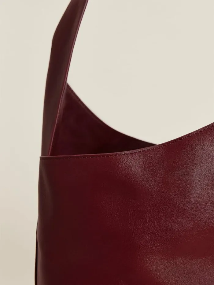 The Reformation Medium Silvana Bucket Bag Cremisi 8211 Bags