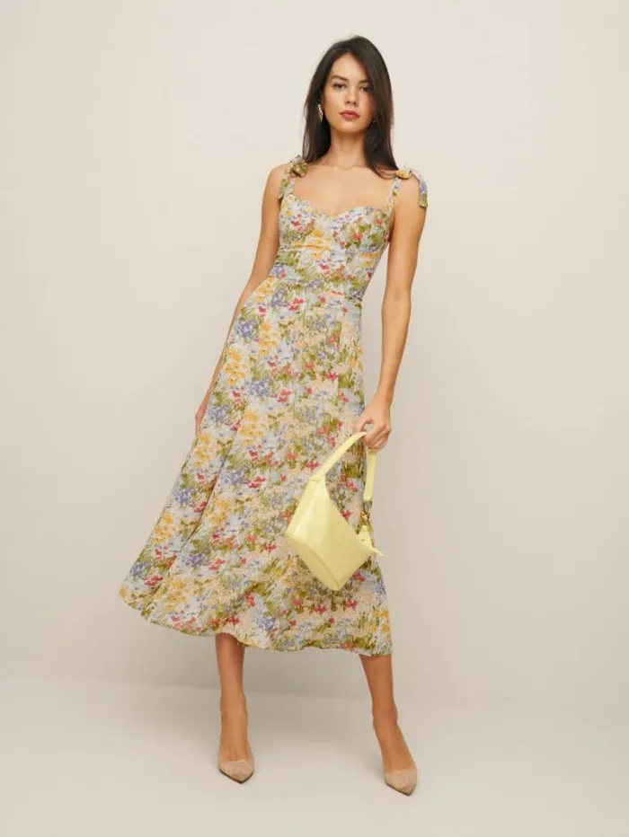 The Reformation Nadira Dress Countryside 8211 ClothingWeddings