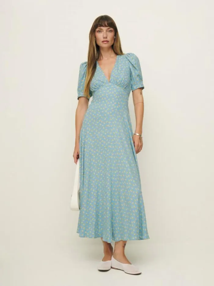 The Reformation Naira Dress Ayla 8211 Clothing