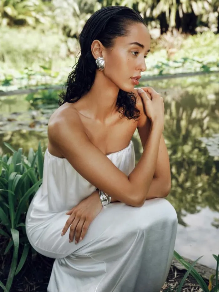 The Reformation Oletta Dress Ivory 8211 ClothingWeddings