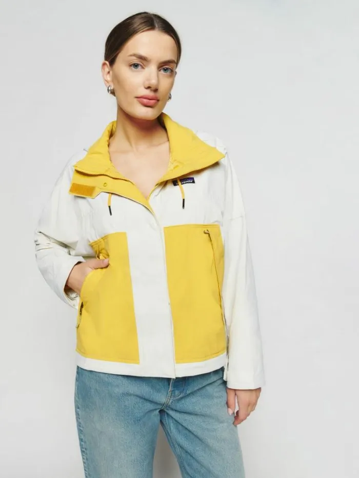 The Reformation Patagonia Women039s Skysail Jacket Dino White W Surfboard Yellow 8211 Clothing The Reformation Patagonia Women039s Skysail Jacket Dino White W Surfboard Yellow 8211 Clothing