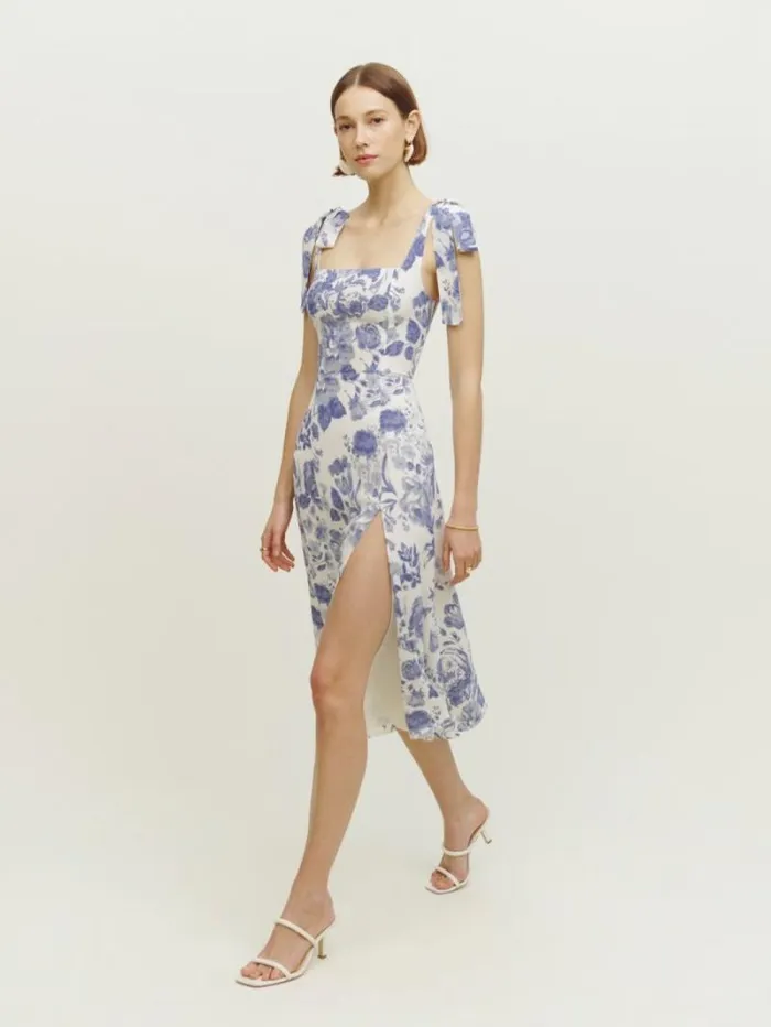 The Reformation Petites Twilight Dress Lucerne 8211 Clothing
