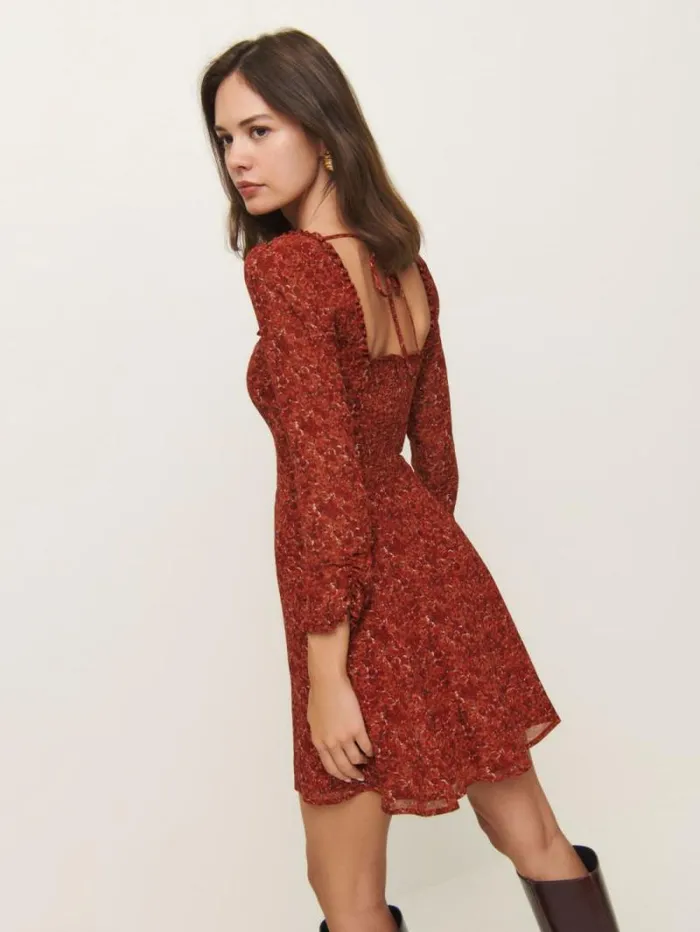 The Reformation Remi Dress Roseanne 8211 Clothing