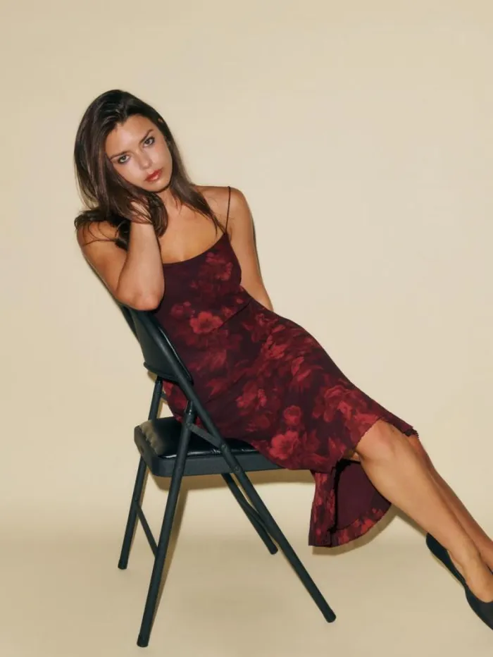 The Reformation Suki Dress Sanguine 8211 ClothingWeddings