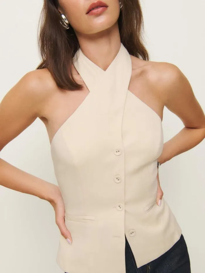The Reformation Tate Top Sugar 8211 Clothing