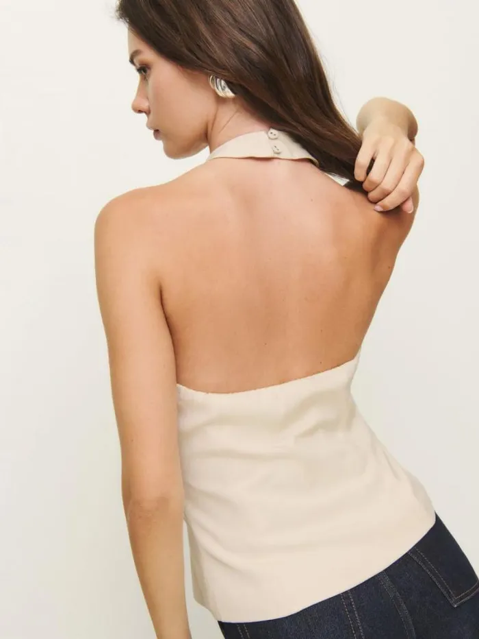 The Reformation Tate Top Sugar 8211 Clothing