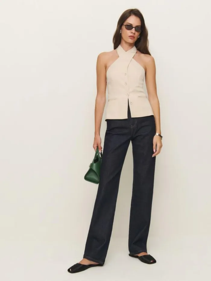 The Reformation Tate Top Sugar 8211 Clothing