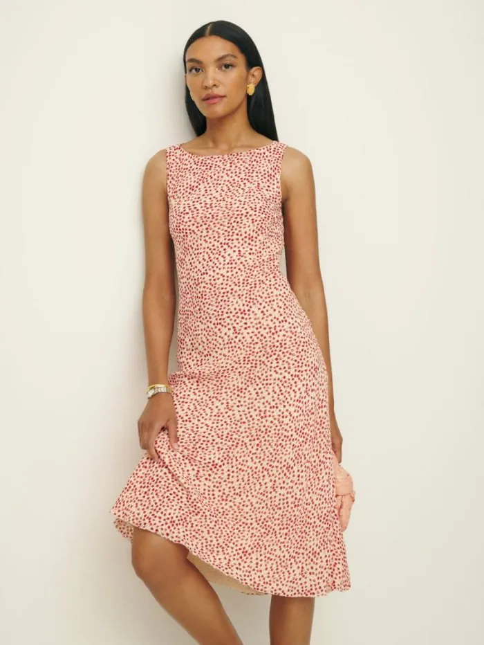 The Reformation Topanga Dress Alma 8211 Clothing
