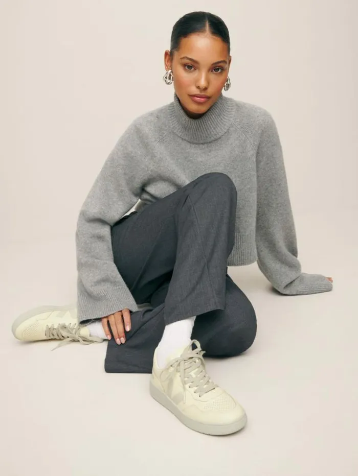 The Reformation Veja V90 Sneaker Cashew Pierre 8211 Shoes