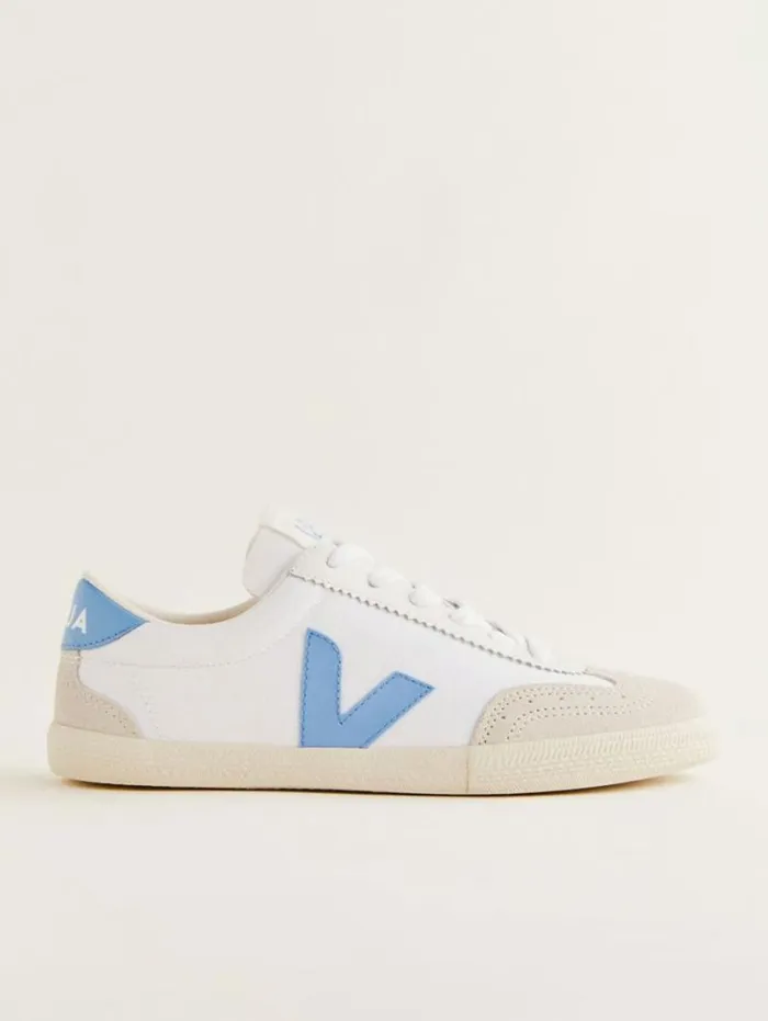 The Reformation Veja Volley Sneaker White Aqua 8211 Shoes