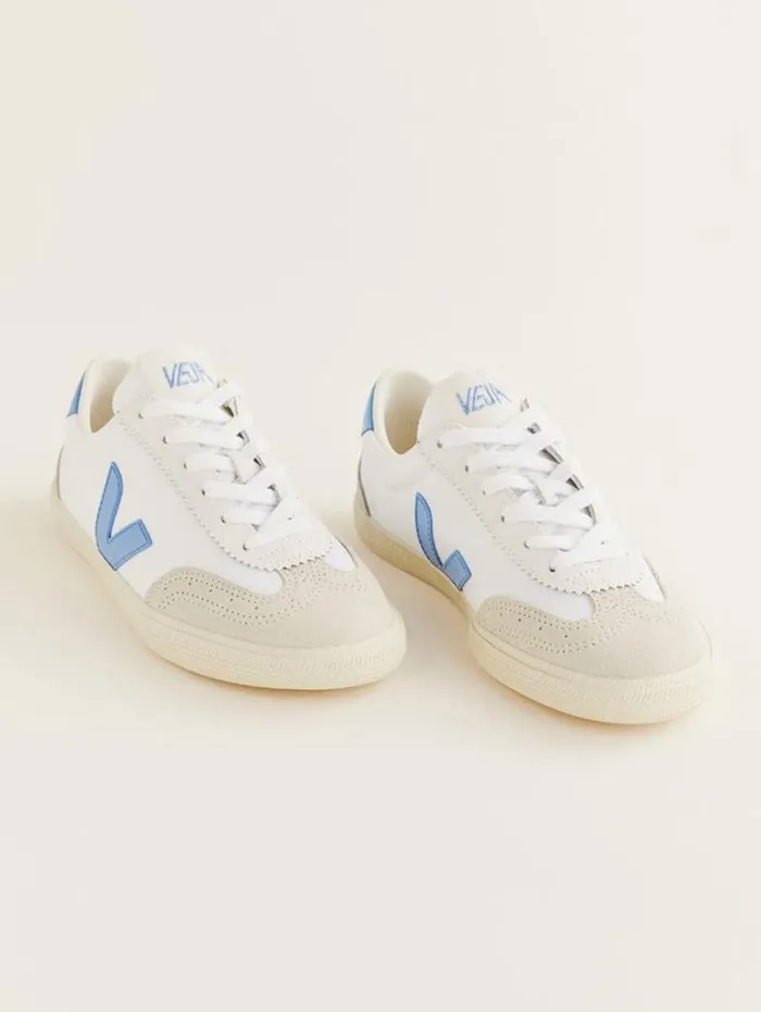 The Reformation Veja Volley Sneaker White Aqua 8211 Shoes