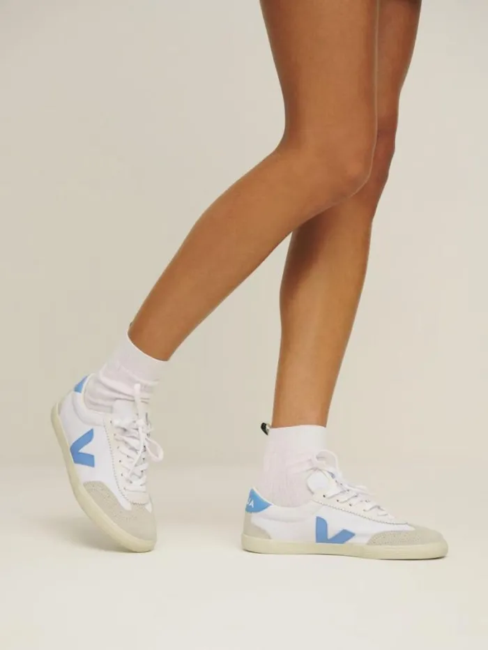The Reformation Veja Volley Sneaker White Aqua 8211 Shoes