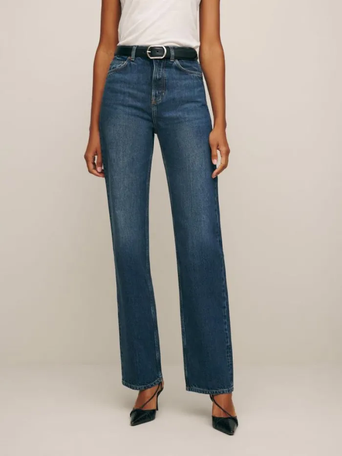 The Reformation Wilder High Rise Wide Leg Jeans Donner 8211 Clothing