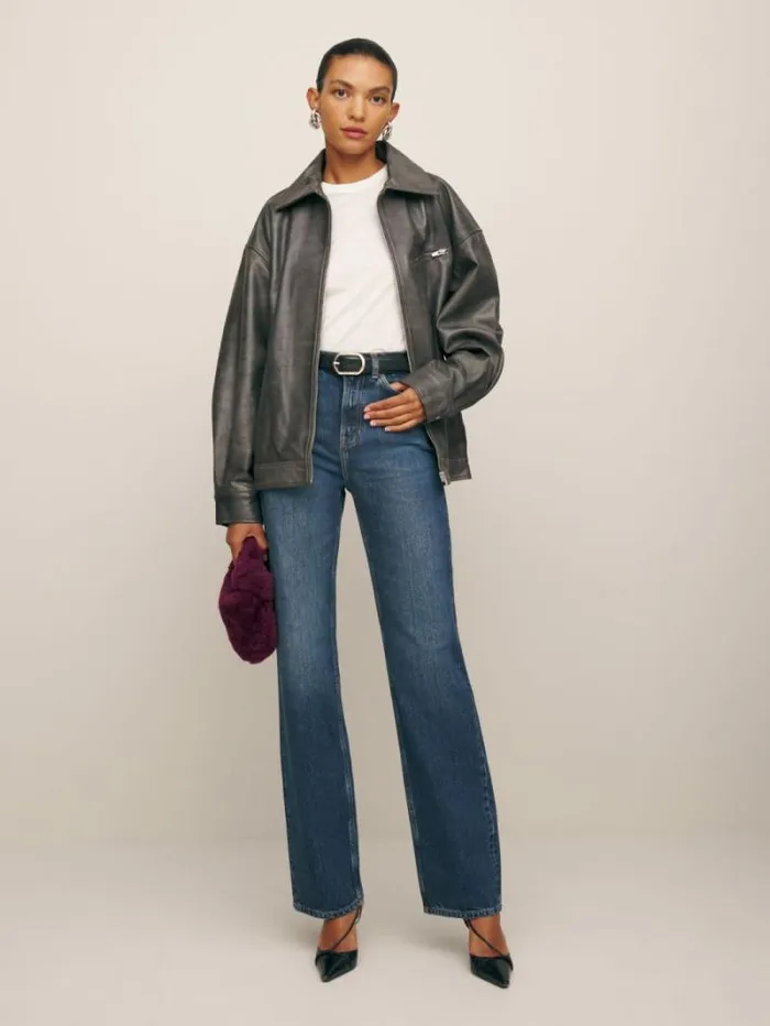 The Reformation Wilder High Rise Wide Leg Jeans Donner 8211 Clothing