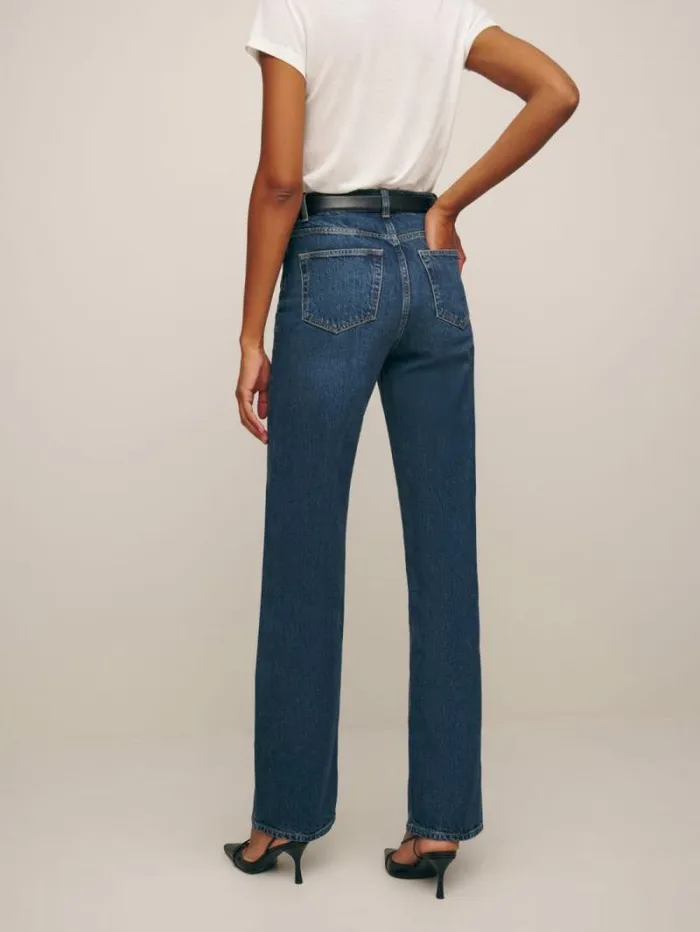 The Reformation Wilder High Rise Wide Leg Jeans Donner 8211 Clothing