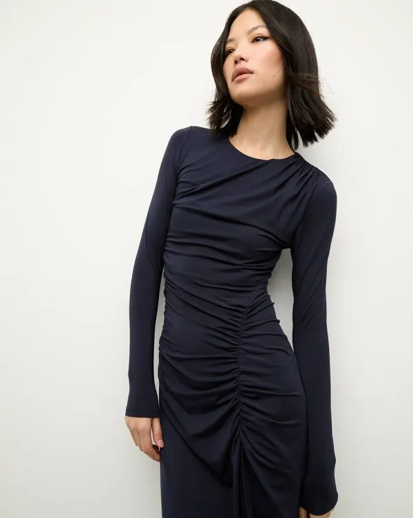 Theodora Dress Navy Women Veronica Beard Dresses Theodora Dress Navy Women Veronica Beard Dresses