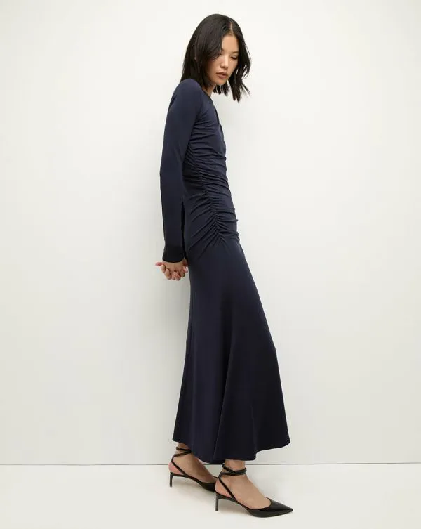Theodora Dress Navy Women Veronica Beard Dresses Theodora Dress Navy Women Veronica Beard Dresses