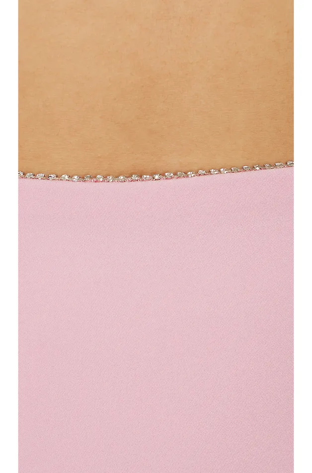 Tia Embellished Mini Skirt Baby Pink Women Lovers and Friends Skirts Tia Embellished Mini Skirt Baby Pink Women Lovers and Friends Skirts