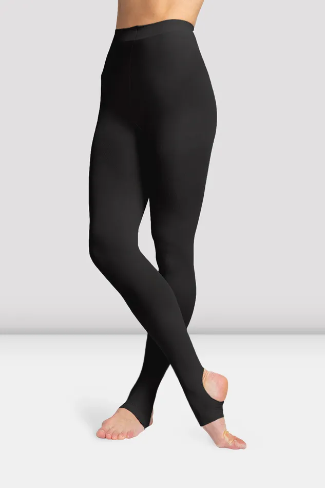 Tights Bloch Accessories Girls Contoursoft Stirrup Tights Black