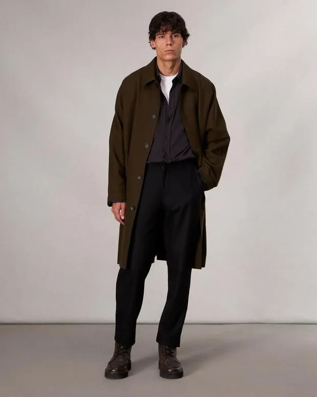 Tomlin Pima Cotton Shirt ArmyBlackSea GreyWhite Men Shirts rag and bone