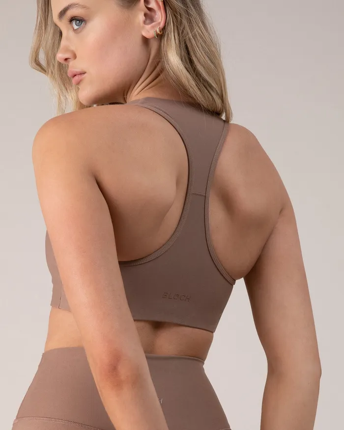 Tops Blochsculpt Racerback Bra Toffee Bloch Adult Tops Blochsculpt Racerback Bra Toffee Bloch Adult