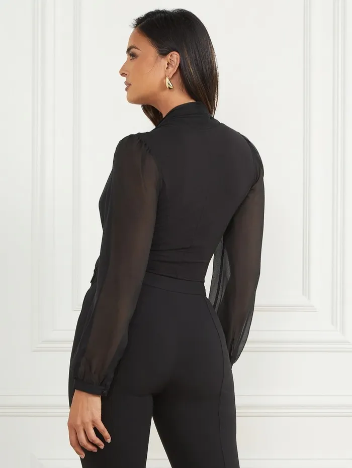Tops Daria Bodysuit Black GUESS Women