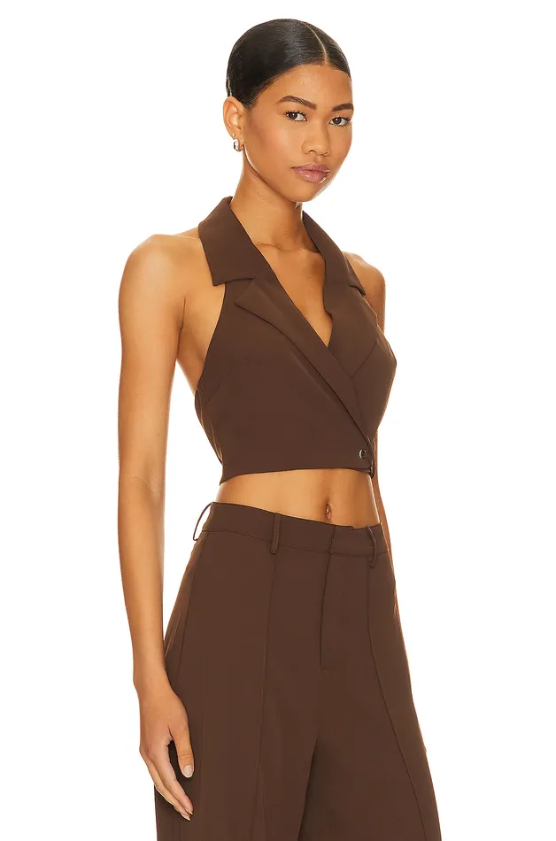 Tory Top Brown Women Lovers and Friends Tops Tory Top Brown Women Lovers and Friends Tops
