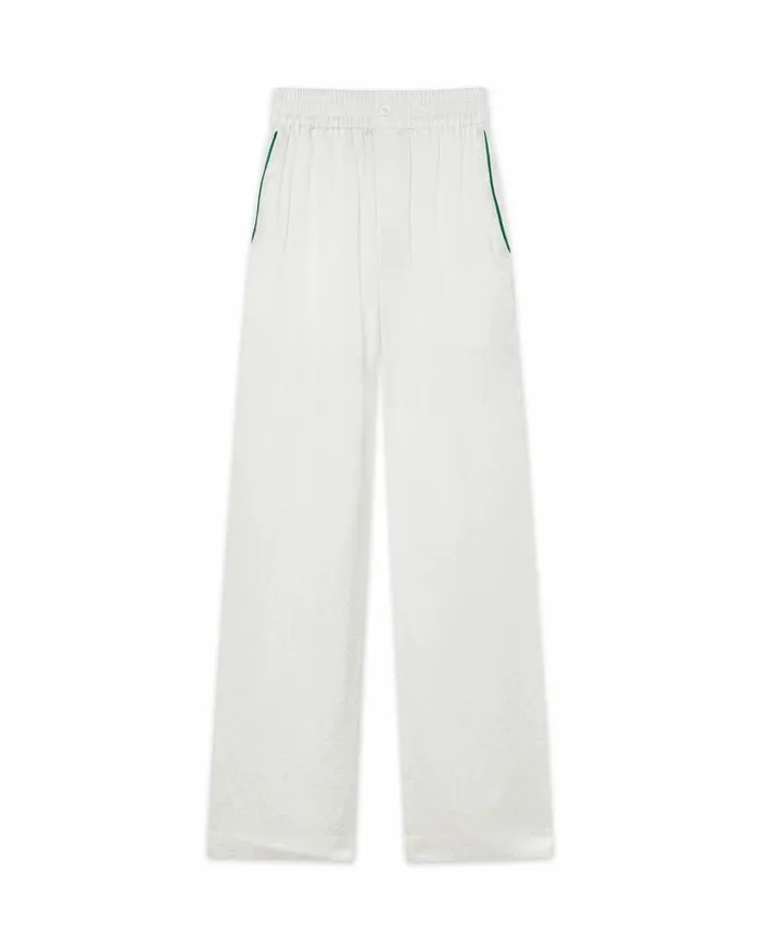 Trousers and Shorts Men Casablanca Paris Monogram Pyjama Silk Trousers