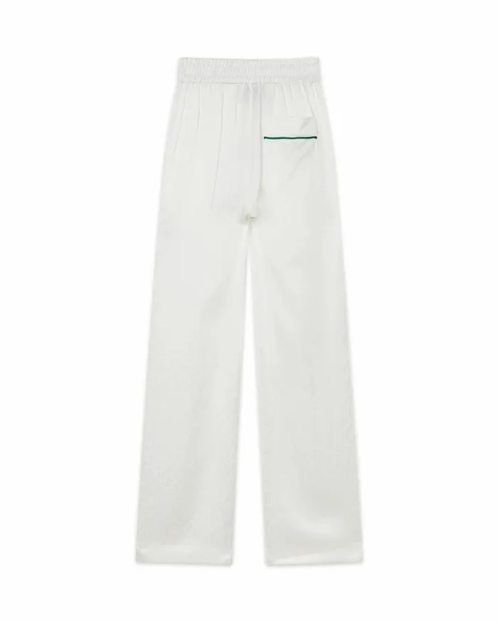 Trousers and Shorts Men Casablanca Paris Monogram Pyjama Silk Trousers