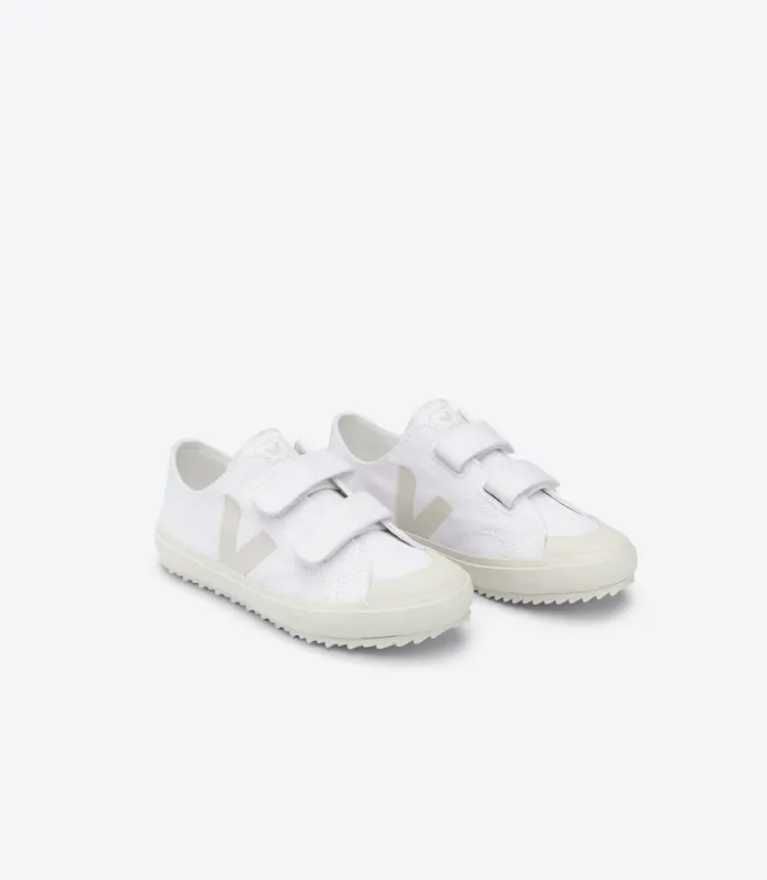 VEJA OLLIE CANVAS WHITE PIERRE Kids Ollie and Flip
