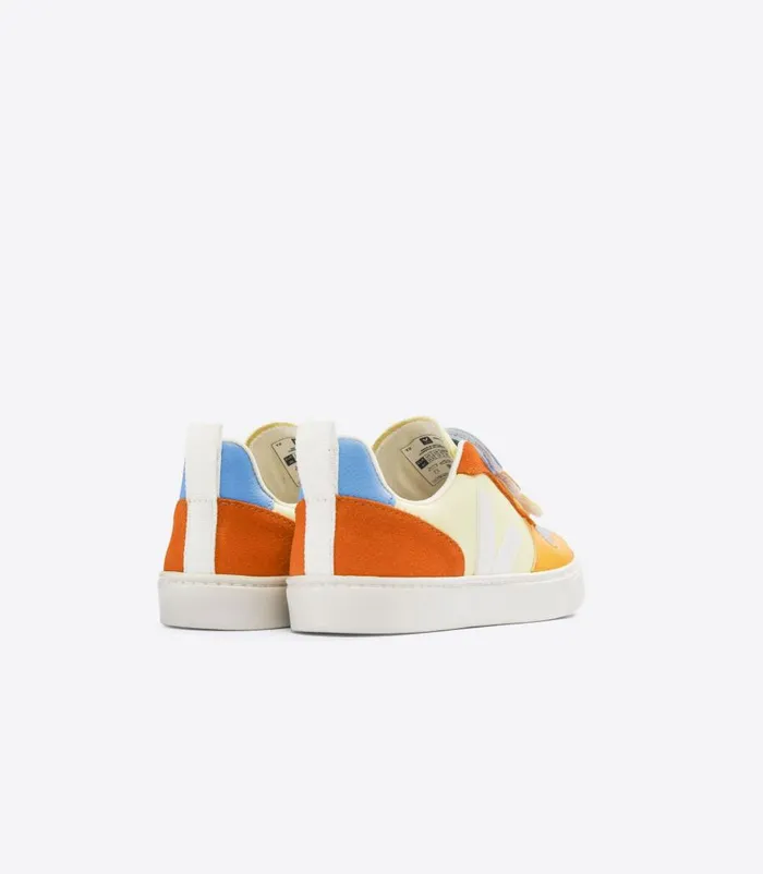 VEJA V10 CHROMEFREE LEATHER MULTICO SUN Kids V10