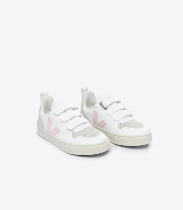 VEJA V10 CWL WHITE PETALE Kids Vegan
