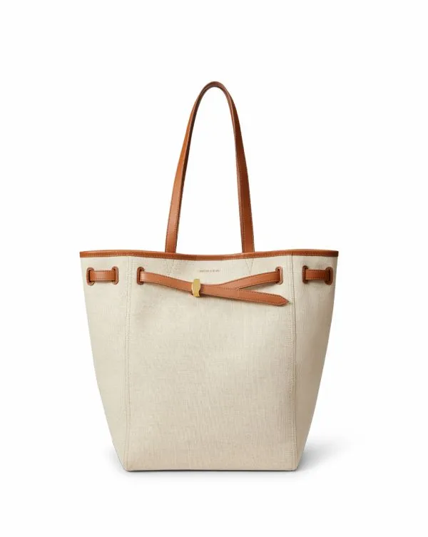 Veronica Beard Canvas Dash Tote Natural Linenandhazel Women Veronica Beard Handbags Veronica Beard Canvas Dash Tote Natural Linenandhazel Women Veronica Beard Handbags