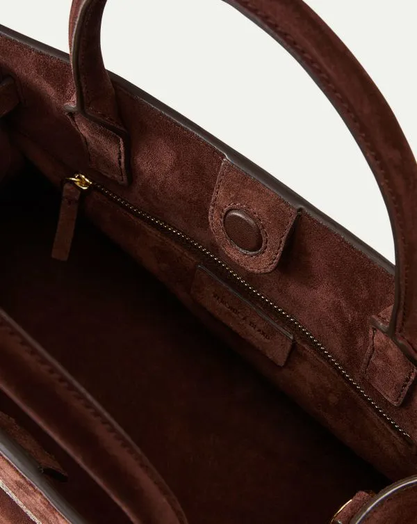 Veronica Beard Suede Dash Bag Chestnut Women Veronica Beard Handbags Veronica Beard Suede Dash Bag Chestnut Women Veronica Beard Handbags