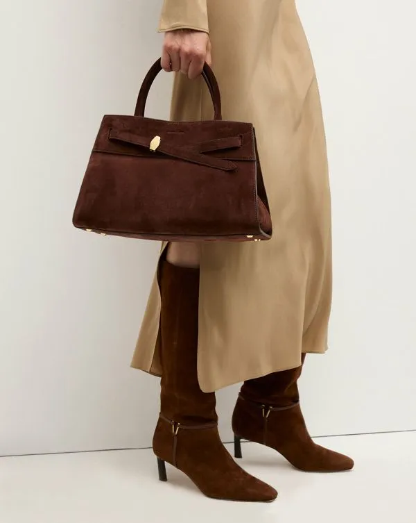 Veronica Beard Suede Dash Bag Chestnut Women Veronica Beard Handbags Veronica Beard Suede Dash Bag Chestnut Women Veronica Beard Handbags