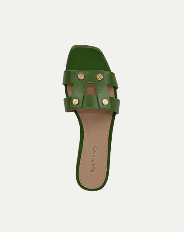 Via Slide Sandal Lemongrass Women Veronica Beard Shoes Via Slide Sandal Lemongrass Women Veronica Beard Shoes