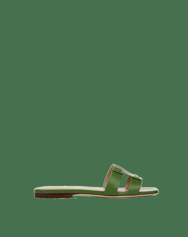 Via Slide Sandal Lemongrass Women Veronica Beard Shoes Via Slide Sandal Lemongrass Women Veronica Beard Shoes
